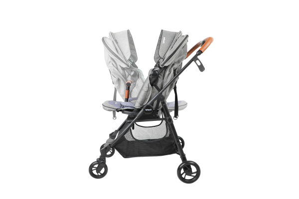 COCHE PASEO ZURI 360- GREY LD688W-GREY