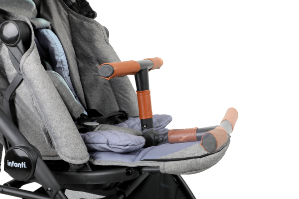 COCHE PASEO ZURI 360- GREY LD688W-GREY