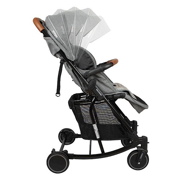 COCHE MECEDOR ROCKING GRIS A609-GREY