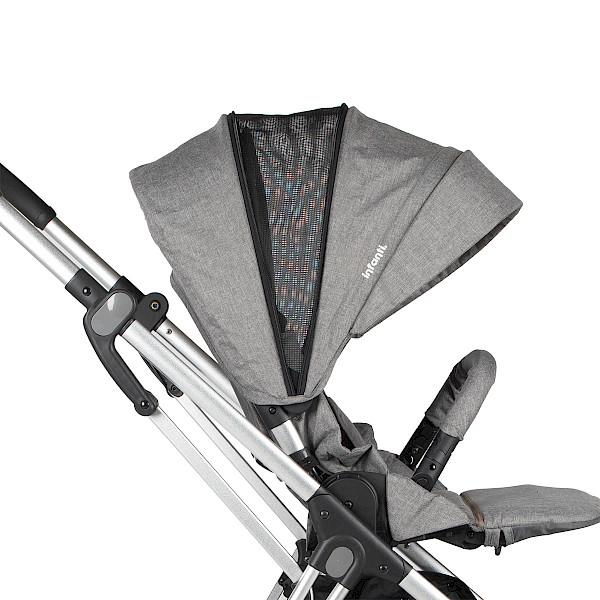 COCHE CON CARGUERA Y BASE / SMART WALK LIGHT GREY AS6111-LIGHT GREY