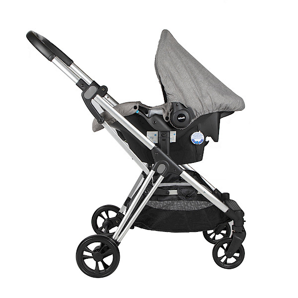 COCHE CON CARGUERA Y BASE / SMART WALK LIGHT GREY AS6111-LIGHT GREY