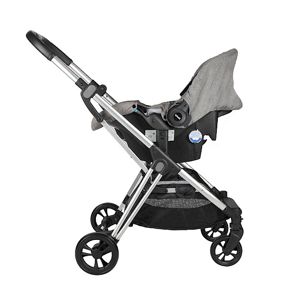 COCHE CON CARGUERA Y BASE / SMART WALK LIGHT GREY AS6111-LIGHT GREY