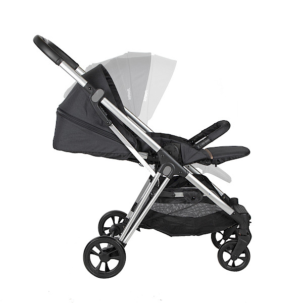 COCHE CON CARGUERA Y BASE / SMART WALK DARK GREY AS6111-DARK GREY