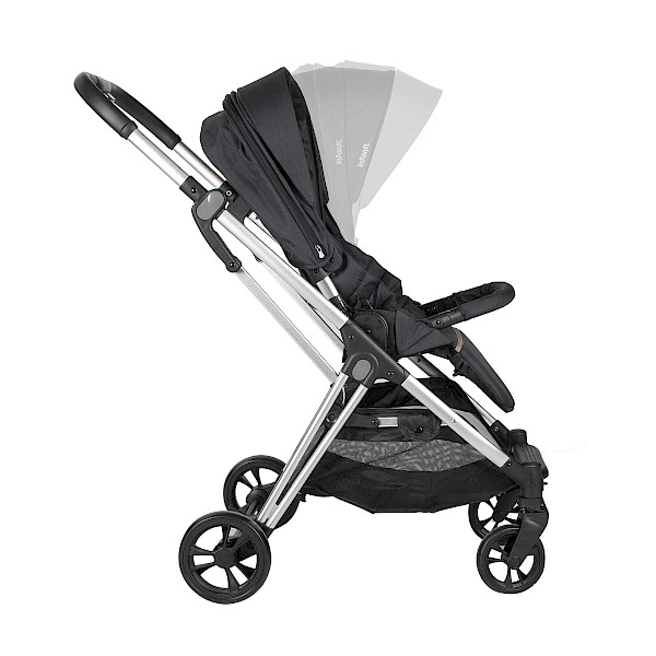COCHE CON CARGUERA Y BASE / SMART WALK DARK GREY AS6111-DARK GREY