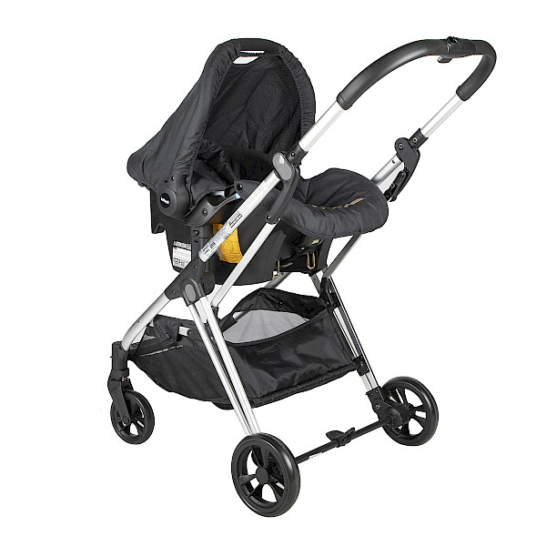 COCHE CON CARGUERA Y BASE / SMART WALK DARK GREY AS6111-DARK GREY