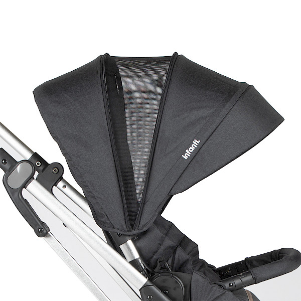 COCHE CON CARGUERA Y BASE / SMART WALK DARK GREY AS6111-DARK GREY