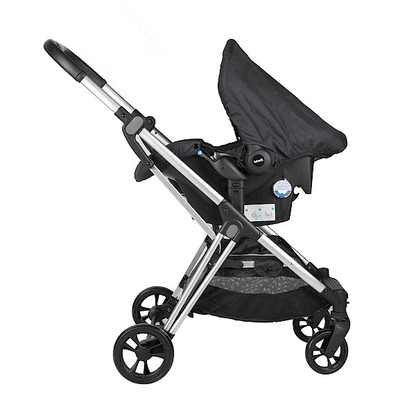 COCHE CON CARGUERA Y BASE / SMART WALK DARK GREY AS6111-DARK GREY