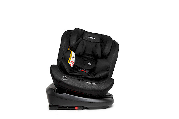 SILLA DE AUTO CONVERTIBLE MUNDI HB36 -BLACK MELANGE