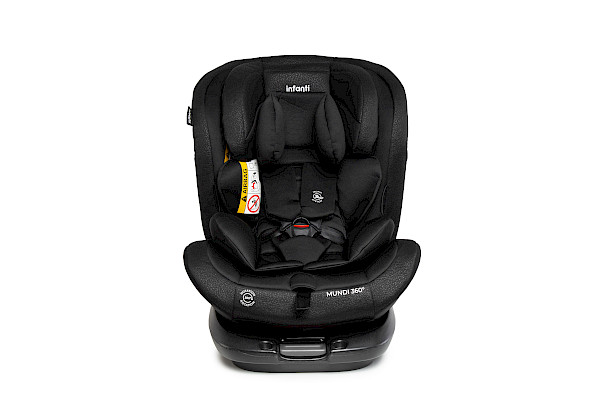 SILLA DE AUTO CONVERTIBLE MUNDI HB36 -BLACK MELANGE
