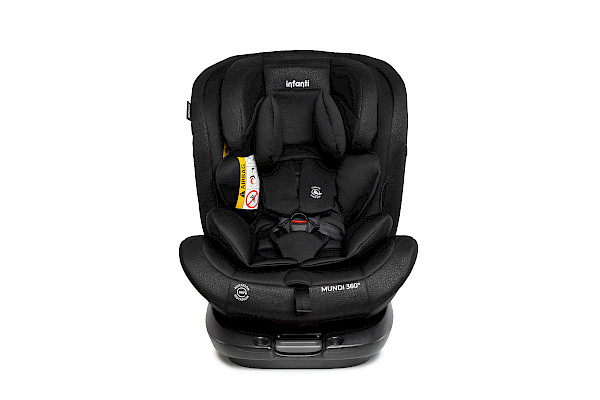 SILLA DE AUTO CONVERTIBLE MUNDI HB36 -BLACK MELANGE