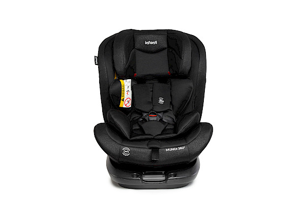 SILLA DE AUTO CONVERTIBLE MUNDI HB36 -BLACK MELANGE