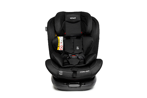 SILLA DE AUTO CONVERTIBLE MUNDI HB36 -BLACK MELANGE
