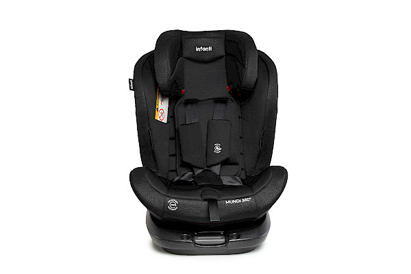 SILLA DE AUTO CONVERTIBLE MUNDI HB36 -BLACK MELANGE
