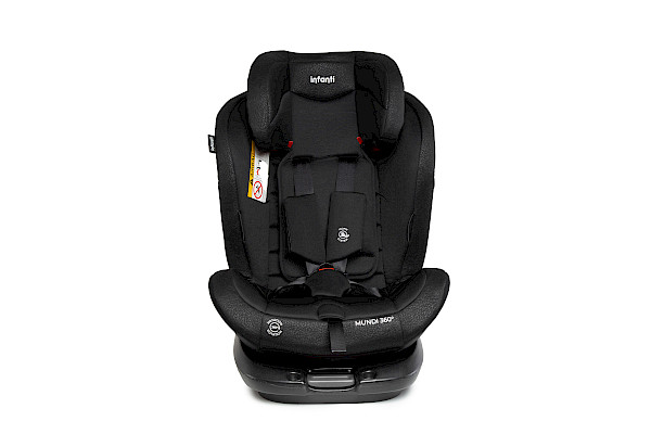 SILLA DE AUTO CONVERTIBLE MUNDI HB36 -BLACK MELANGE