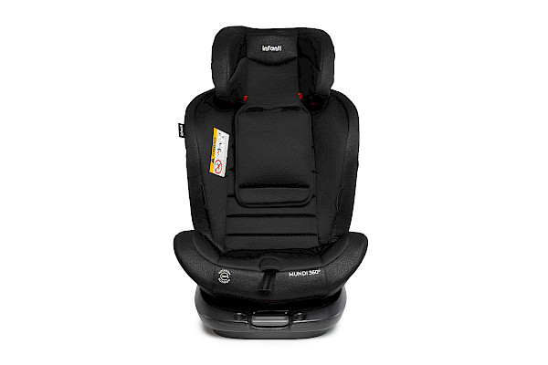 SILLA DE AUTO CONVERTIBLE MUNDI HB36 -BLACK MELANGE