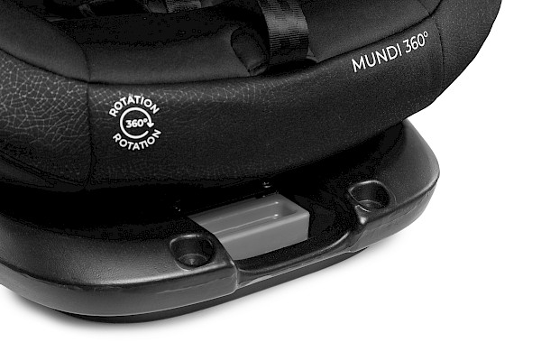SILLA DE AUTO CONVERTIBLE MUNDI HB36 -BLACK MELANGE