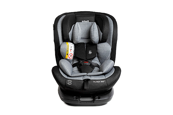 SILLA DE AUTO CONVERTIBLE MUNDI HB36 -GREY MELANGE