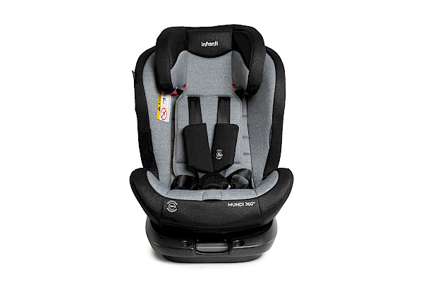 SILLA DE AUTO CONVERTIBLE MUNDI HB36 -GREY MELANGE