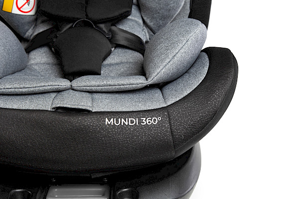 SILLA DE AUTO CONVERTIBLE MUNDI HB36 -GREY MELANGE